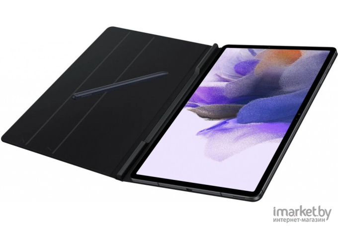 Чехол для планшета Samsung Чехол Book Cover для Tab S7+/7 FE, чёрный чёрный [EF-BT730PBEGRU]