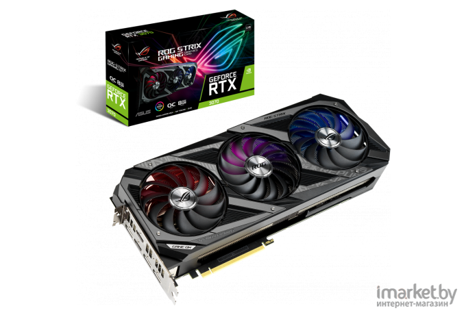 Видеокарта ASUS RTX 3070 Ti 8GB GDDR6X [ROG-STRIX-RTX3070TI-O8G-GAMING]