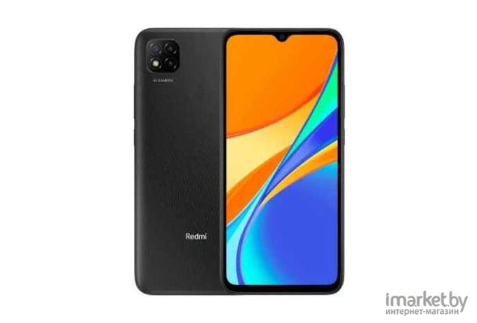 Мобильный телефон Xiaomi Redmi 9C 3/64Gb Midnight Gray [29801]