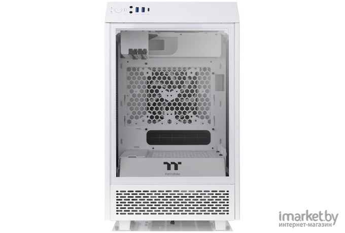 Корпус для компьютера Thermaltake Tower 100 Snow [CA-1R3-00S6WN-00]