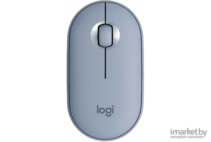 Мышь Logitech Pebble M350 Blue Grey [L910-005719]