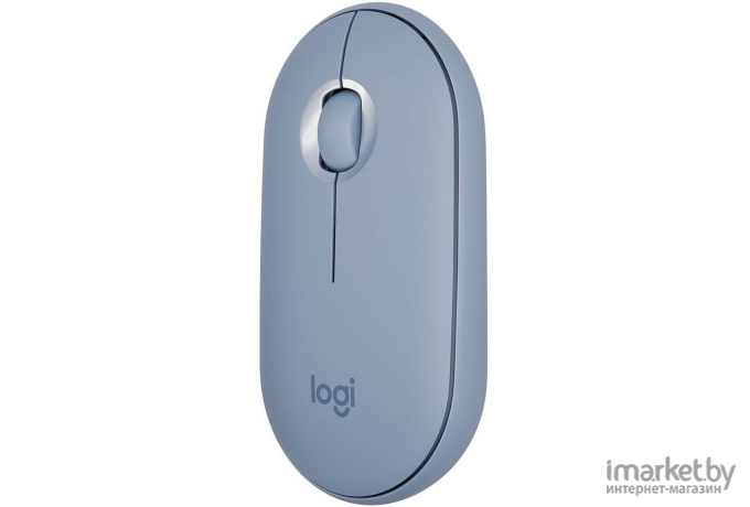 Мышь Logitech Pebble M350 Blue Grey [L910-005719]