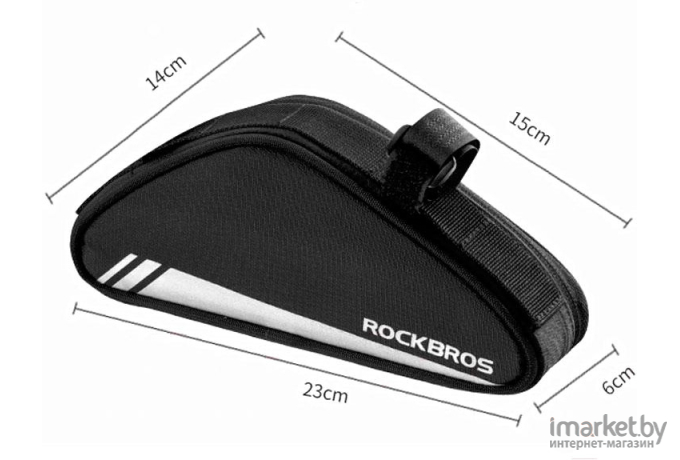 Сумка для велосипеда RockBros B55-BK