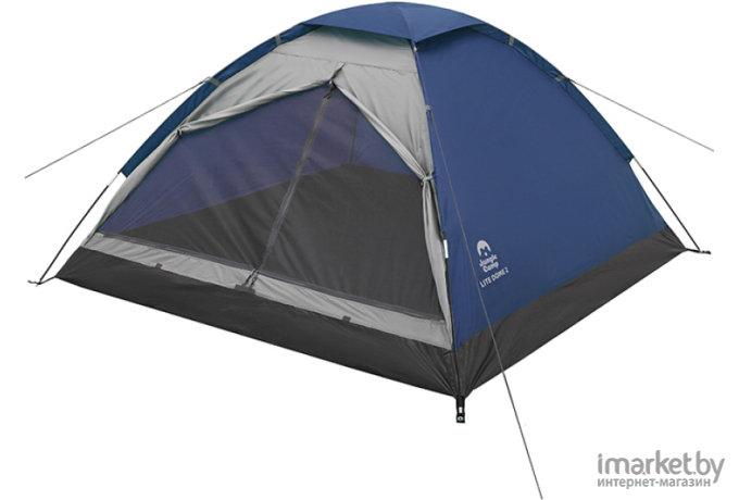 Палатка Jungle Camp Lite Dome 2 синий/серый [70841]