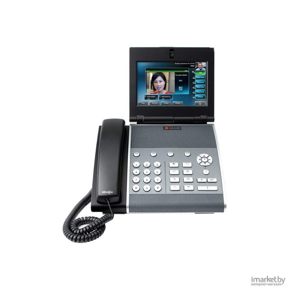 IP-телефон Polycom (2200-18064-114) по низким ценам | Обзор | В рассрочку