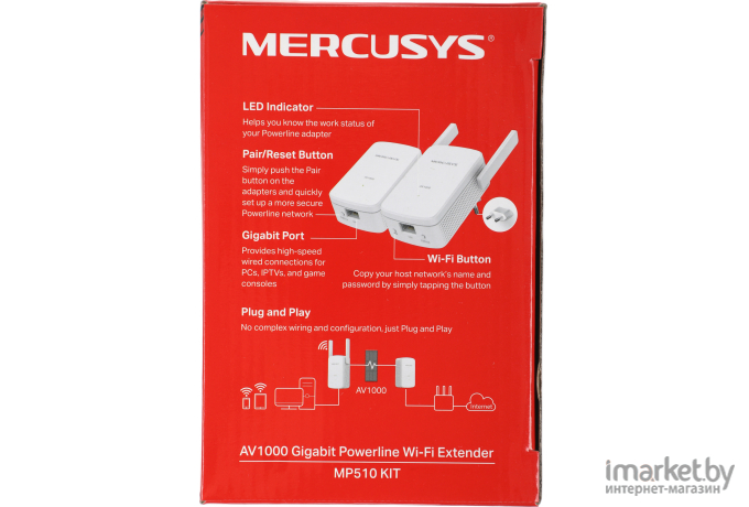 Беспроводной адаптер Mercusys MP510 KIT