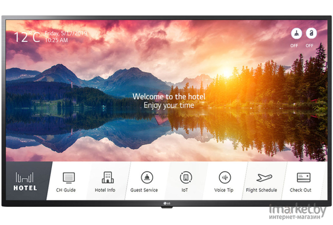 Информационная панель LG 43US662H