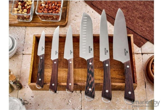 Кухонный нож Walmer Wenge 20 см [W21201920]