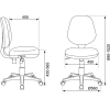 Офисное кресло Бюрократ CH-W213 TW-13A розовый [CH-W213/TW-13A]