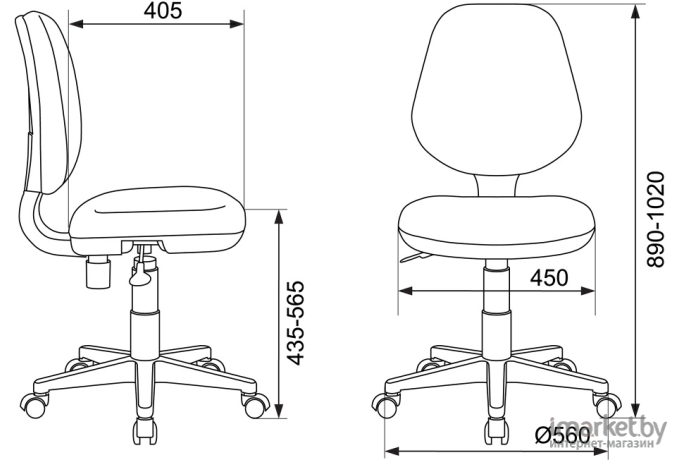 Офисное кресло Бюрократ CH-W213 TW-13A розовый [CH-W213/TW-13A]