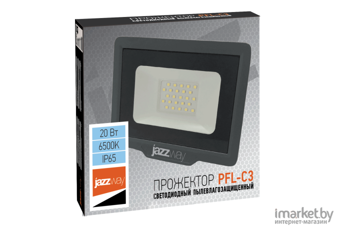 Прожектор JAZZway LED PFL- C3 20w 6500K [5023543]