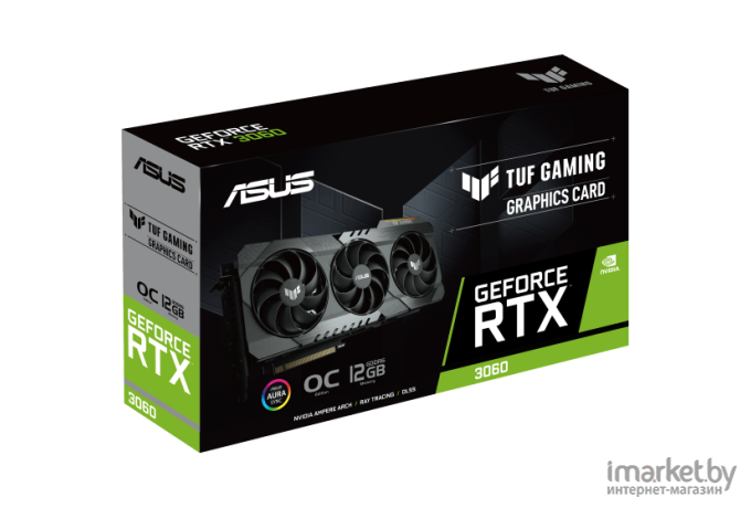 Видеокарта ASUS GeForce RTX 3060,1320 MHz [TUF-RTX3060-O12G-V2-GAMING]