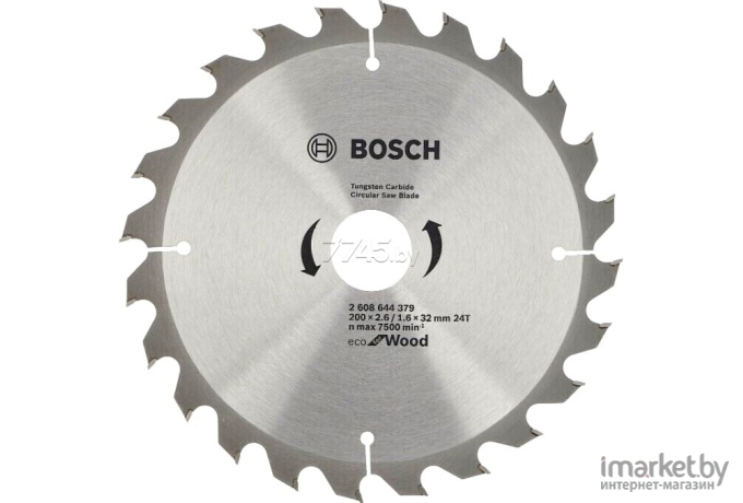 Диск пильный Bosch 200х32 мм 48 зуб [2608644380]