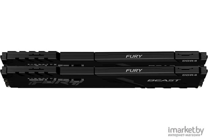 Оперативная память Kingston Kingston FURY Beast 2x8GB PC-25600 DDR4-3200 (KF432C16BBK2/16)