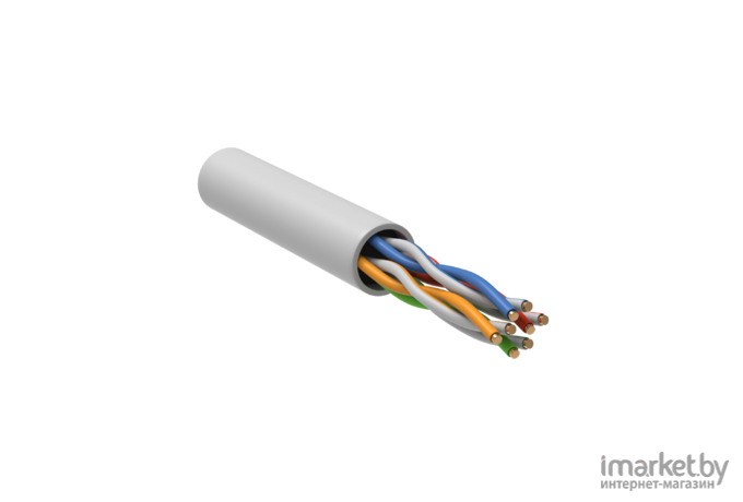 Кабель ITK GENERICA BC1-C5E04-128-305-G не экранированный 4X2X24AWG LSZH внутренний 305м белый