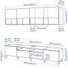 Стенка Ikea Бесто [294.351.01]