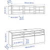 Стенка Ikea Бесто [194.336.35]