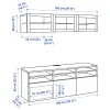 Стенка Ikea Бесто [694.072.19]