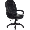 Офисное кресло Бюрократ CH-868N  Leather черный [CH-868N/BLACK]