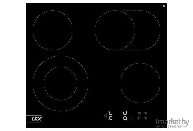 Варочная панель LEX EVH 642-2 BL черный [CHYO000204]