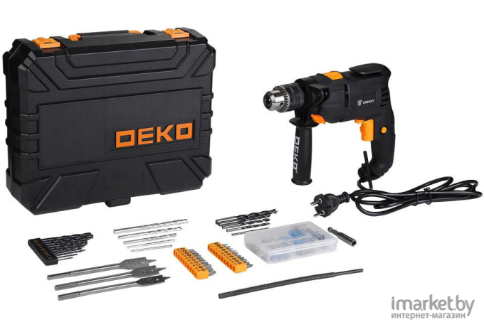 Электродрель Deko DKID600W SET 92 [063-4157]