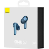 Наушники Baseus Simu ANC True Wireless Earphones S2 Blue [NGS2-03]