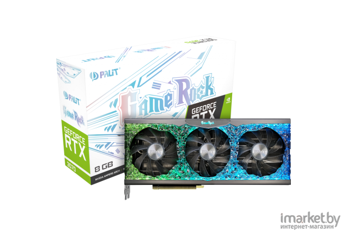 Видеокарта Palit PCIE16 RTX3070 8GB LHR [NE63070019P2-1040G V1]