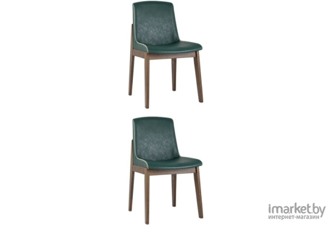 Стул Stool Group LOKI экокожа 2 шт зеленый [LW1808 PU GREEN EY416 X2]