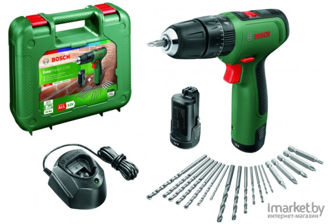 Дрель-шуруповерт Bosch EasyImpact 1200 [06039D3105]