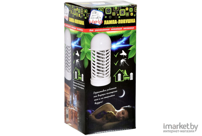 Уничтожитель насекомых monAmi HELP лампа-ловушка для уничтожения летающих насекомых [80401]
