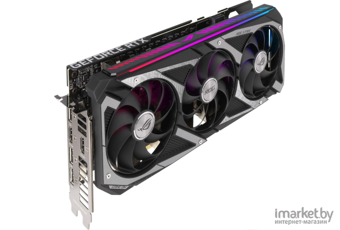 Видеокарта ASUS NVIDIA GeForce RTX 3060 12Gb GDDR6 [ROG-STRIX-RTX3060-O12G-V2-GAMING]