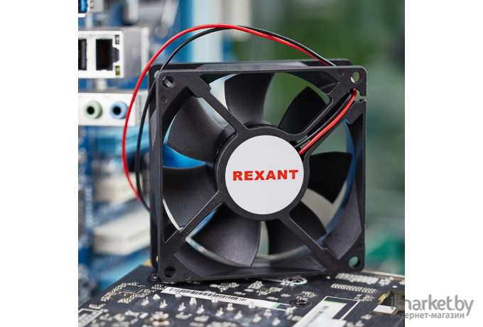 Система охлаждения Rexant RX 8025MS 24VDC [72-4080]
