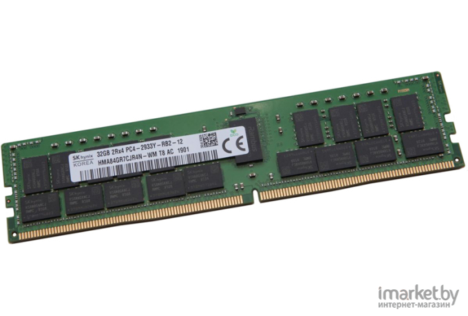 Оперативная память Kingston DDR4 32Gb DIMM ECC Reg PC4-25600 CL22 3200MHz [KSM32RD4/32HDR]