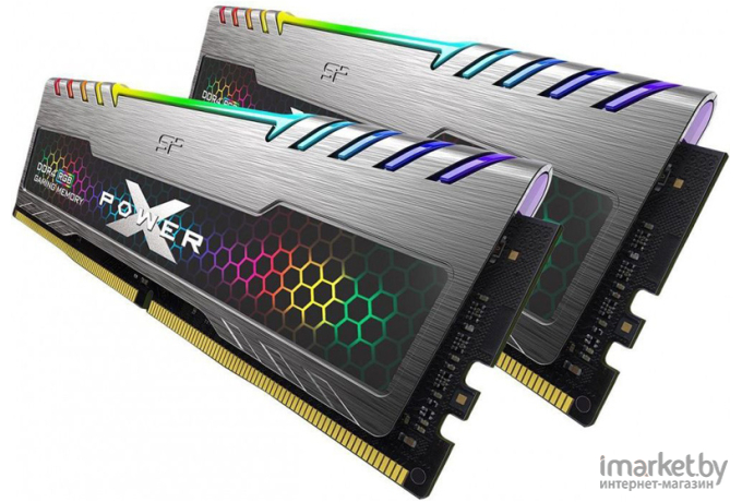 Оперативная память Silicon-Power DDR4 Turbine RGB 16GB [SP016GXLZU360BDB]