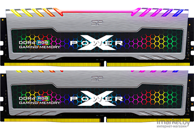 Оперативная память Silicon-Power DDR4 Turbine RGB 16GB [SP016GXLZU360BDB]