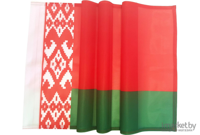 Государственный флаг Республики Беларусь 50х100 см