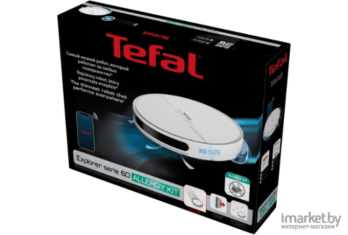 Робот-пылесос Tefal X-plorer Serie 60 [RG7447WH]