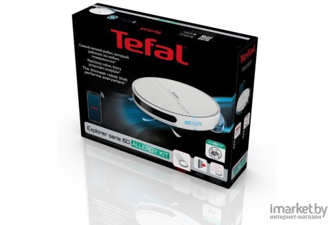 Робот-пылесос Tefal X-plorer Serie 60 [RG7447WH]