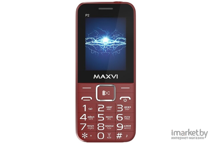 Мобильный телефон Maxvi P2 Black