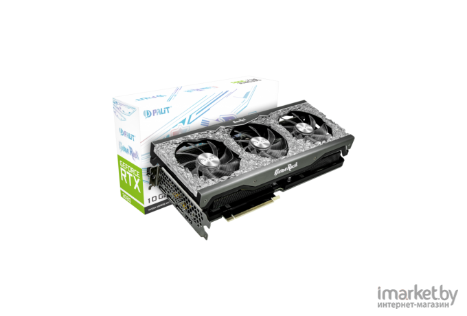 Видеокарта Palit PCIE16 RTX3080 10GB LHR RTX3080 [NED3080U19IA-1020G V1]