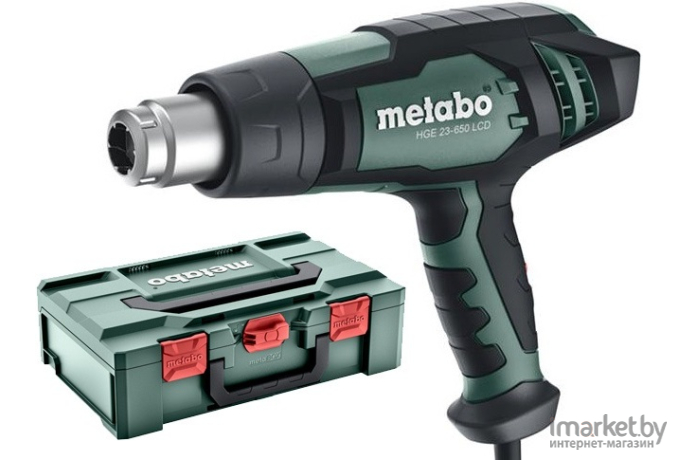 Промышленный фен Metabo НGЕ 23-650 LCD [603065500]