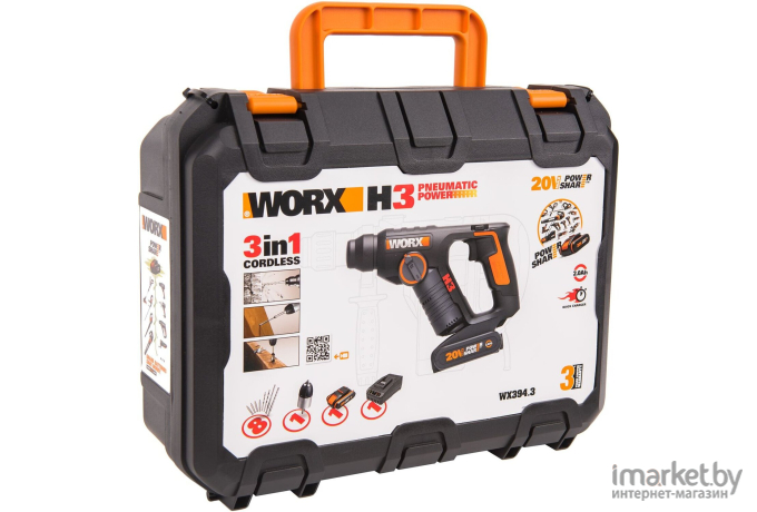 Перфоратор Worx WX394.3