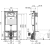 Инсталляция для унитаза Alcaplast Jadromodul [AM102/1120-BL-01]