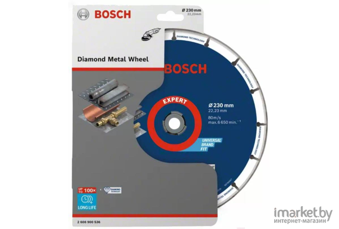 Алмазный диск Bosch 230х22 мм по металлу [2608900536]