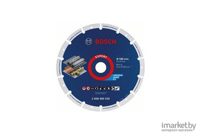 Алмазный диск Bosch 180х22, 23 мм [2608900535]