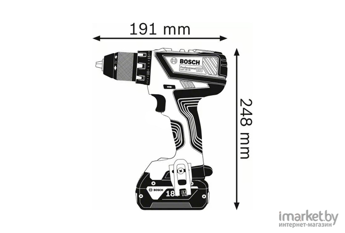 Дрель-шуруповерт Bosch GSR 18V-28 [06019H4102]