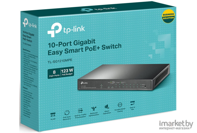 Коммутатор TP-Link TL-SG1210MPE