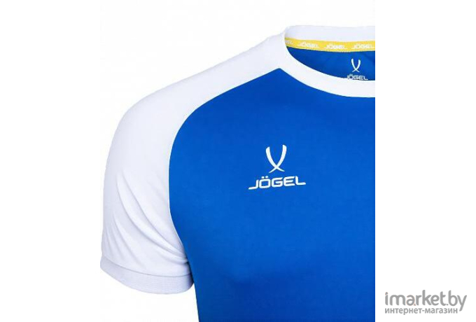 Футболка игровая Jogel CAMP Reglan Jersey JFT-1021 XL синий/белый
