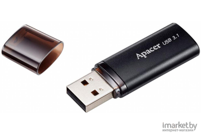 USB Flash Apacer AH25B 32GB черный (AP32GAH25BB-1)