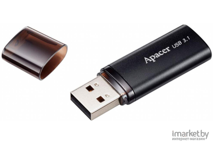 USB Flash Apacer AH25B 32GB черный (AP32GAH25BB-1)